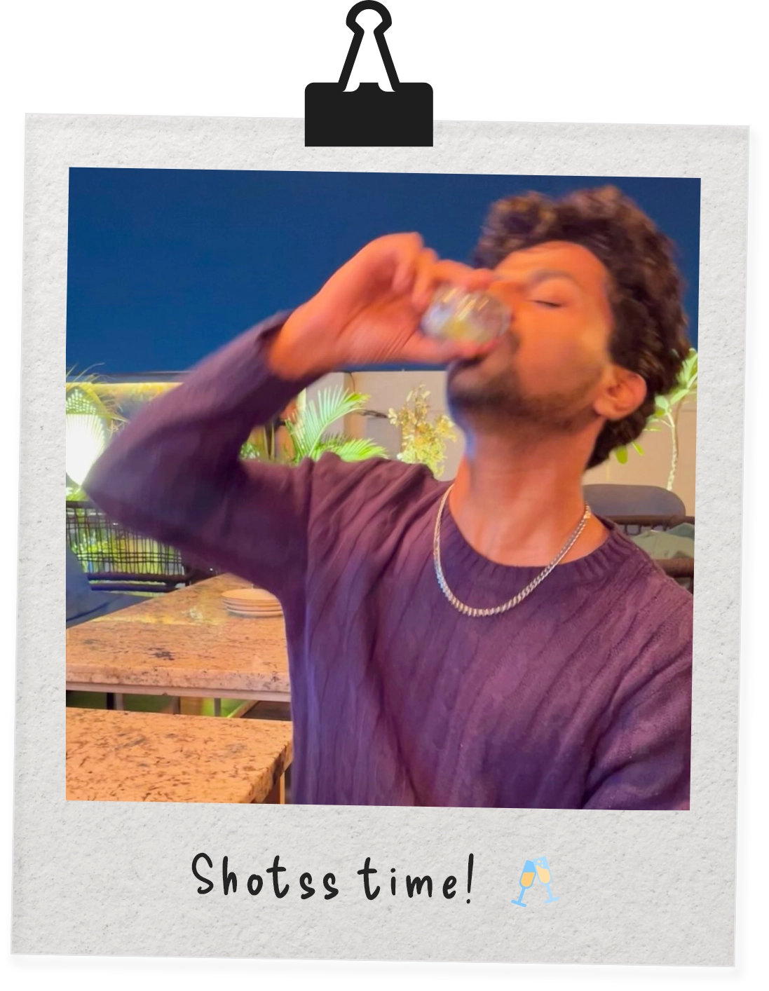 Shotss time! ๐ฅ